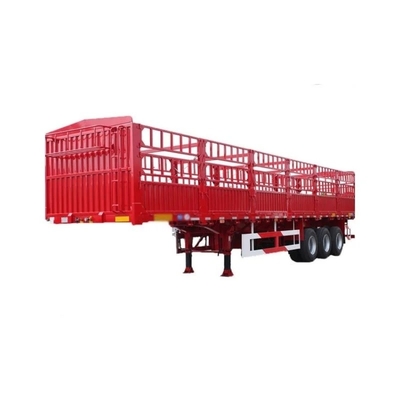 Trailers de camions de 30 à 100 tonnes, semi-remorques à clôture à pile, à décharge automatique et à bande de roulement de 1820 mm
