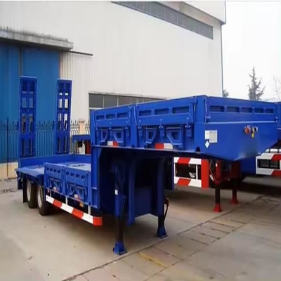13500X3000X1550 mm La plus populaire 11 essieu 40 tonnes basse lit semi-remorque sur mesure