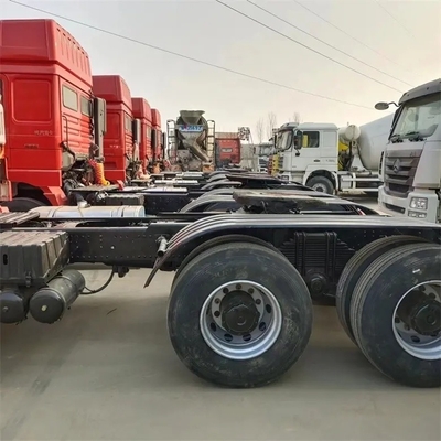 6X4 Tête 340 chevaux 40 tonnes 110 km/h Poids lourd camions tracteurs d'occasion en Euro 2 avec fenêtre manuelle