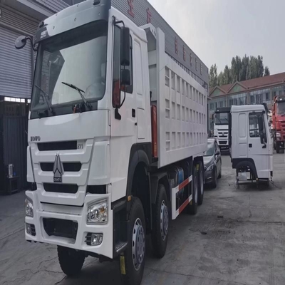 Utilisé de seconde main 6*4 HOWO 371HP Dump Tipper Truck Manuel Design de pneus sans tuyau de fenêtre