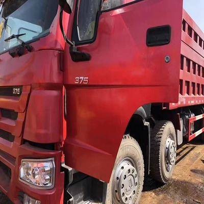 Camion à bascule de segment utilisé et Sino HOWO 8X4 12 roues Camion à décharge minière pour l'Afrique