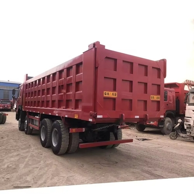 Camion à rouleaux utilisés HOWO 8X4 40 tonnes chargeur à 12 roues Sinotruck Camion à rouleaux HOWO