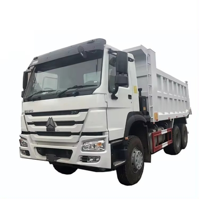 HOWO 8X4 375 TIPPER 500HP TIPPER déchargeuse utilisée avec suspension pneumatique Chauffeur siège principal