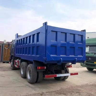 HOWO 8X4 375 TIPPER 500HP TIPPER déchargeuse utilisée avec suspension pneumatique Chauffeur siège principal