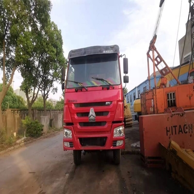 6X4 camion de décharge chinois d'occasion avec 10,2 tonnes de poids brut et 336 ch 371 ch 375 ch 420 ch moteur