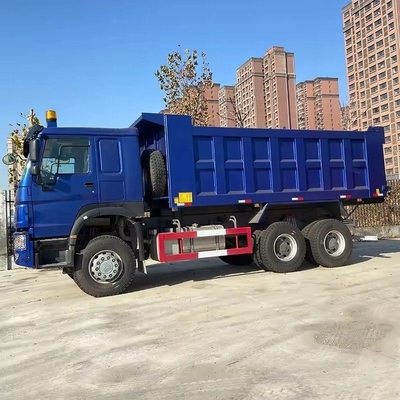 Un camion à vitres manuelles abordable HOWO 371HP 6 * 4 camion de décharge avec une capacité de 18cbm