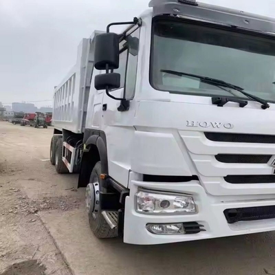 Fenêtre manuelle 371HP 12 roues Hawo 8X4 Éthiopie camion de décharge pour le camion lourd national