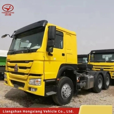 1 an de service après-vente personnalisation HOWO camion à remontage 6X4 371HP camion tracteur