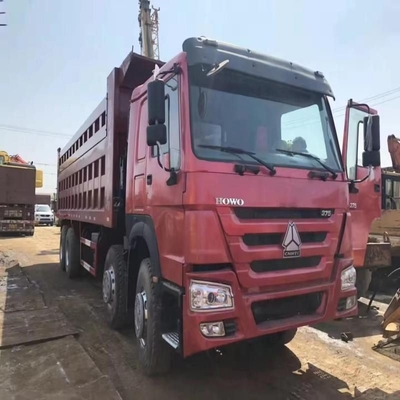 Fermeture manuelle 371HP 6X4 camions camions à bascule avec 3 ans de service après-vente