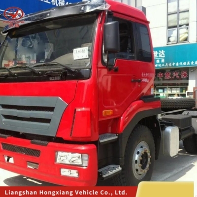 Conception de pneus sans tube de 400 chevaux 6x4 camion tracteur avec une capacité de charge de 8,2 tonnes et moteur à carburant