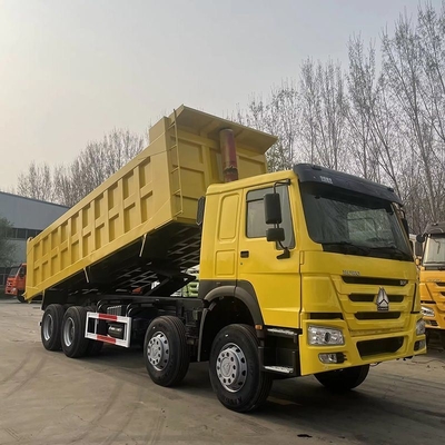 Camion à décharge Shacman de 60 tonnes utilisé pour l'exploitation minière avec roue motrice 8X2 certifié DOT