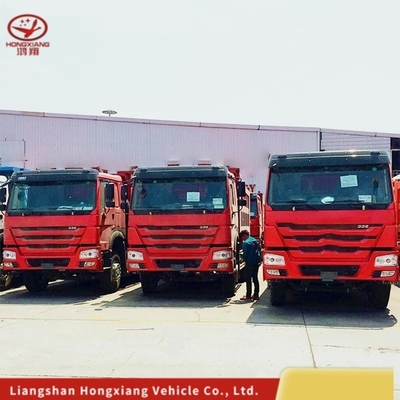 10 roues 6*4 HOWO Tireur à tête de camion 371HP 375HP 40 50 60 100tons avec fenêtre manuelle