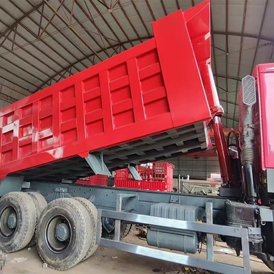 Vente de 10 roues de camion à rouleaux utilisés HOWO 6*4 371HP camion à décharge de 10,2 tonnes