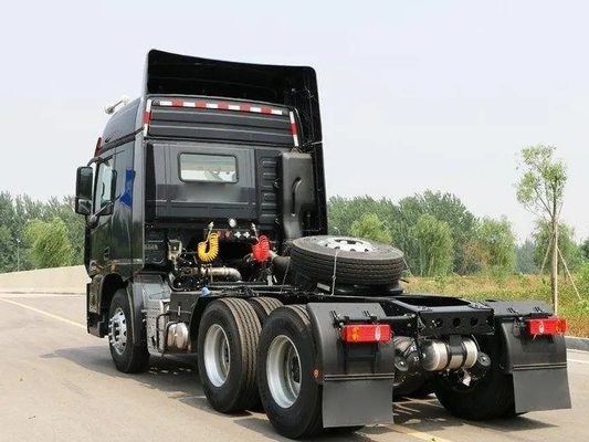 6X4 roue motrice en bon état HOWO camion tracteur 371/375HP 99% GCC certification de pneus