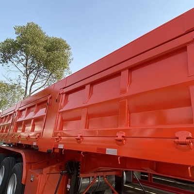 Tracteur à trois axes, camions-déchargeurs, semi-remorques à charbon, 50 à 80 tonnes, selon les besoins du client