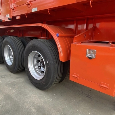 Tracteur à trois axes, camions-déchargeurs, semi-remorques à charbon, 50 à 80 tonnes, selon les besoins du client