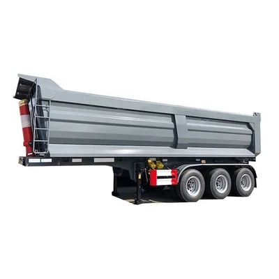 U-Shaped basculant remorque arrière 50 60 80 Tonnes basculant hydraulique avec personnalisation