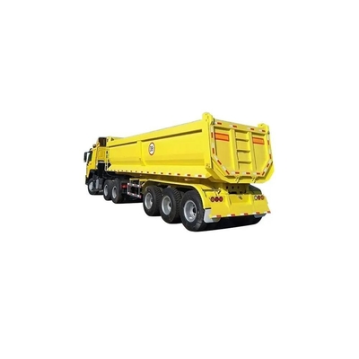 Clients optionnel camion décharge semi-remorque avec une grande stabilité fabriqué dans la charge utile maximale 100t