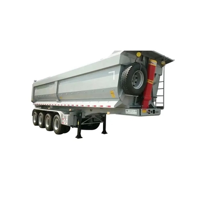 Clients optionnel camion décharge semi-remorque avec une grande stabilité fabriqué dans la charge utile maximale 100t