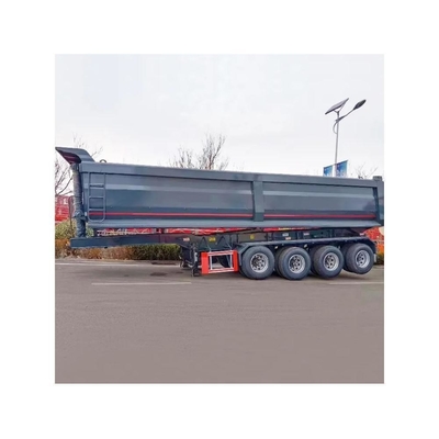 Clients optionnel camion décharge semi-remorque avec une grande stabilité fabriqué dans la charge utile maximale 100t