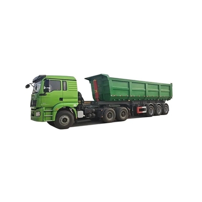 6 axes de remorque à décharge de véhicule de transport semi-remorque à décharge de véhicule de transport avec système de freinage antiblocage ABS