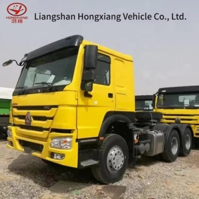 HOWO Sinotruk Trucks Tête de camion tracteur d'occasion avec pneus et personnalisation