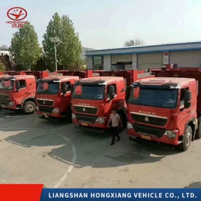 3 essieux 40 tonnes Sinotruk Mining Dumper Dump Tipper Semi-camion remorque classe léger