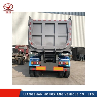 3 essieux 40 tonnes Sinotruk Mining Dumper Dump Tipper Semi-camion remorque classe léger