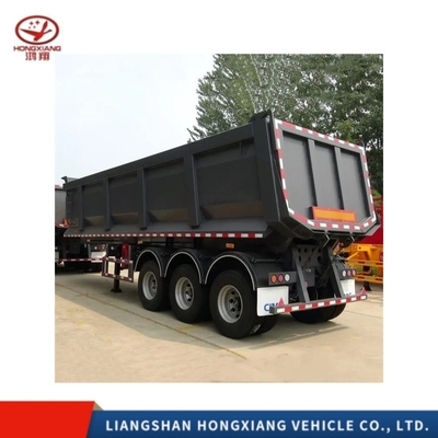 3 essieux 40 tonnes Sinotruk Mining Dumper Dump Tipper Semi-camion remorque classe léger