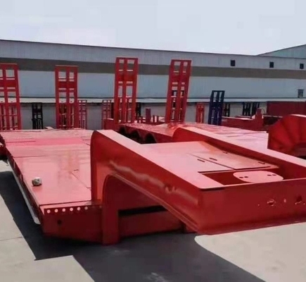 Tracteur sur mesure plateau de transport semi-remorque 13500X3000X1550 mm 3 axes 1 an Service après-vente