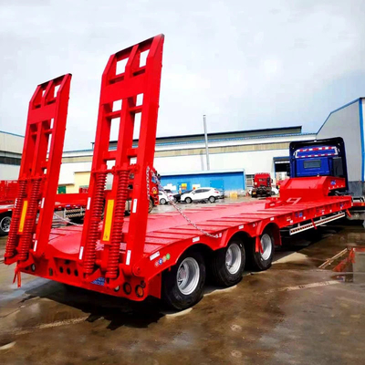 Semi-remorque de 50 tonnes 30 tonnes 60 tonnes camions à basse capacité 3 axes
