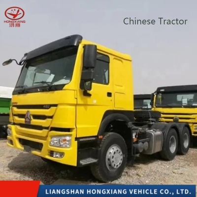 Sinotruk HOWO T7h 6*4 10 Roue Tracteur à GNC Tête de camion Chevaux &gt; 450 ch personnalisation
