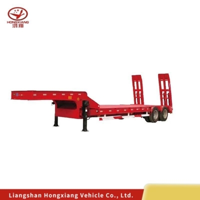 80 tonnes 100 tonnes 120 tonnes remorque hydraulique détachable à coude basse avec pneus 12r22,5