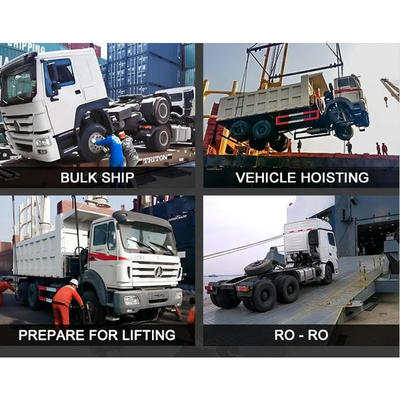 6*4 roue motrice Sinotruk HOWO CNG camion tracteur 10 rounds moteur camion tracteur d'occasion