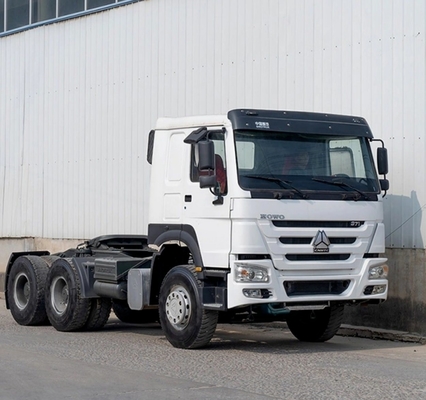 Utilisé HOWO 6X4 371HP 375 Truck Tractor Head avec 8,2 tonnes de capacité de charge et de performance
