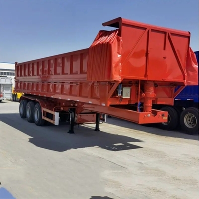 Faisceau principal 500 mm Hauteur Q345b remorque à bascule pour 50T 60T 80T à par les besoins du client
