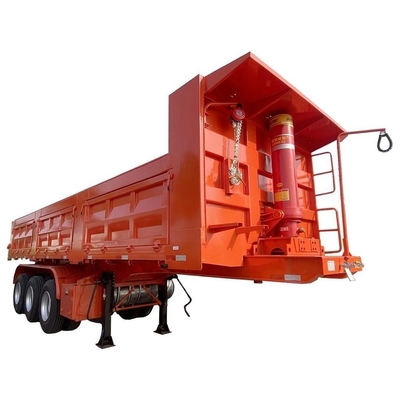 Faisceau principal 500 mm Hauteur Q345b remorque à bascule pour 50T 60T 80T à par les besoins du client