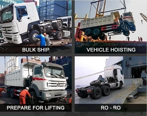 Sinotruk HOWO 371/400/420/380HP 6X4 10 têtes de tracteur à roues avec conception de pneus sans tube