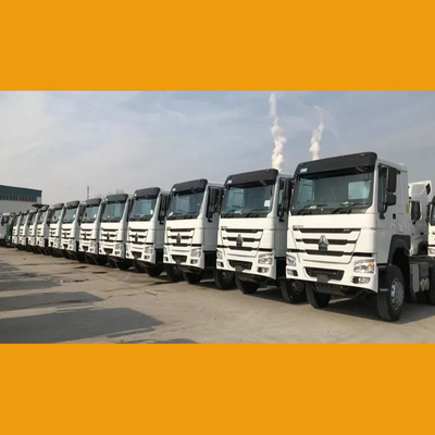 1 an de service après-vente Euro2 camions HOWO 371/375HP camions à décharge