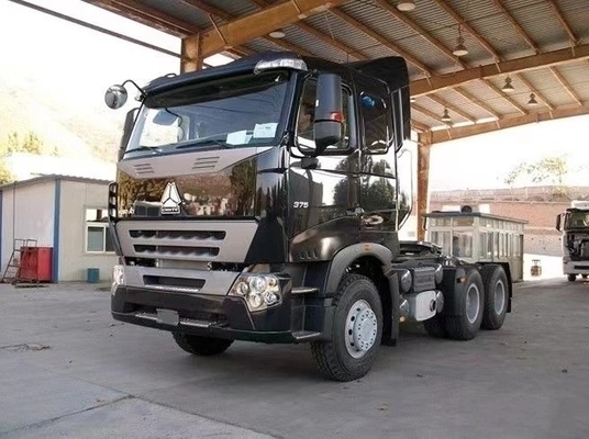 6*4 Camions tracteurs électriques robustes et conviviaux avec fenêtre manuelle et personnalisation