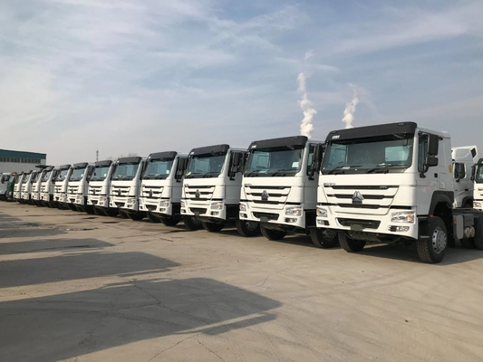 6*4 Camions tracteurs électriques robustes et conviviaux avec fenêtre manuelle et personnalisation