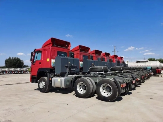 6*4 Camions tracteurs électriques robustes et conviviaux avec fenêtre manuelle et personnalisation