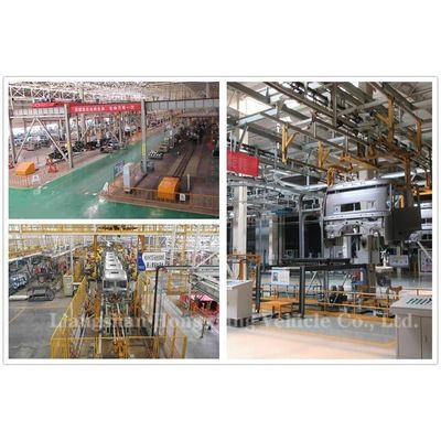 6*4 4*2 V3 camion tracteur léger avec suspension pneumatique