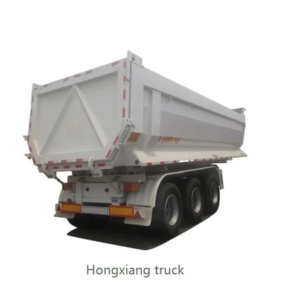 Vente de remorque à rouleaux lourds 3 4 5 essieux 45 cube tracteur à décharge en U