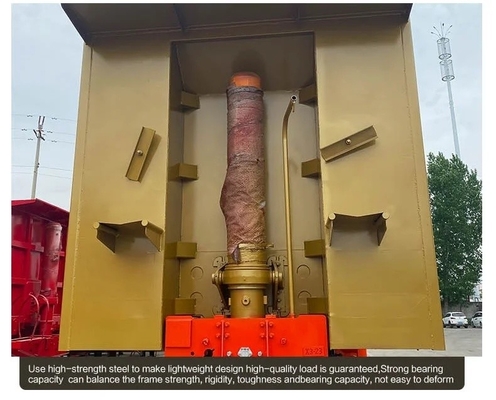 Sinotruk 12 roues 30 mètres cubes HOWO 40 tonnes 8X4 déchargeuse pour performance