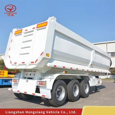 Mètre cube Dumpper Tipper Semi-remorque 6 essieux pour le marché du Ghana