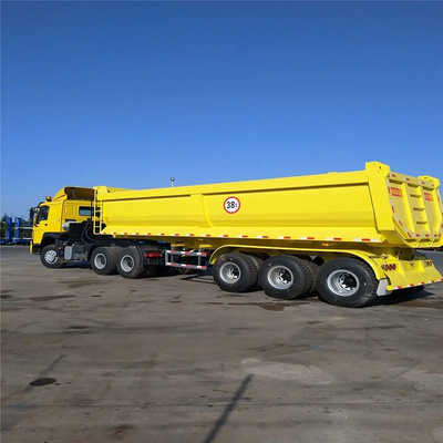 Vente de camions de décharge à bascule en acier avec système de suspension de type bras croisé