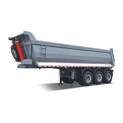 Pieds d'atterrissage manuels 8 essieux 12r22.5 Van Reefer isolé camion semi-remorque avec roues
