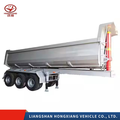 Camion remorque décharge remorques en forme de U fin arrière bascule déchargeur avec personnalisation