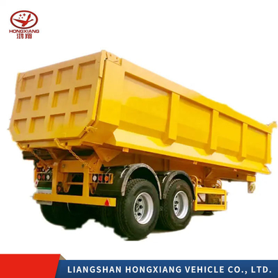 1 Dampper minier à bascule latéral / Dampper arrière Semi-remorque Dump Truck Self-dumping Non